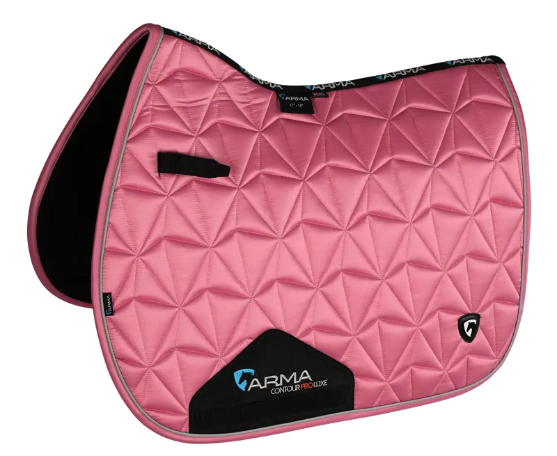 Shires ARMA Luxe Gloss Saddlecloth in Dusky Pink